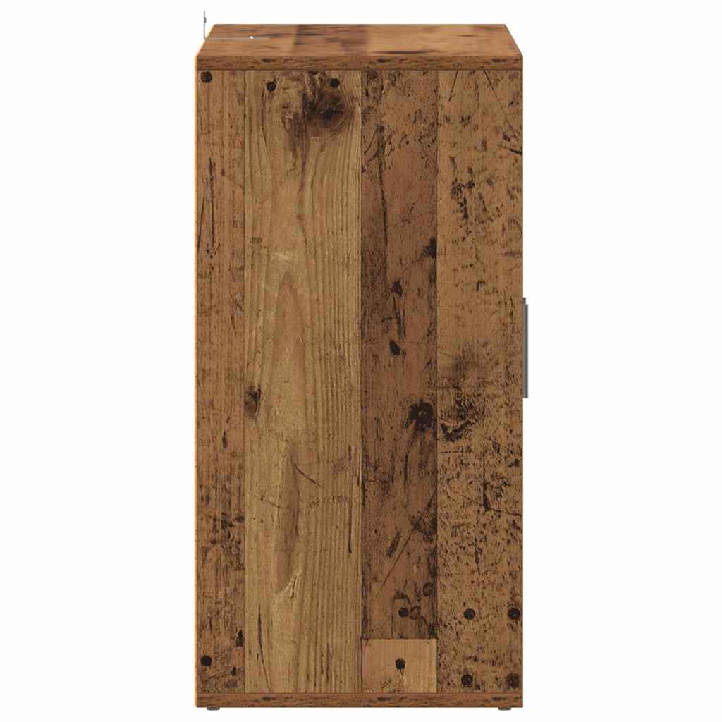 Schuhregal Altholz-Optik 60x35x70 cm Holzwerkstoff