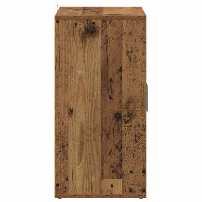 Schuhregal Altholz-Optik 60x35x70 cm Holzwerkstoff