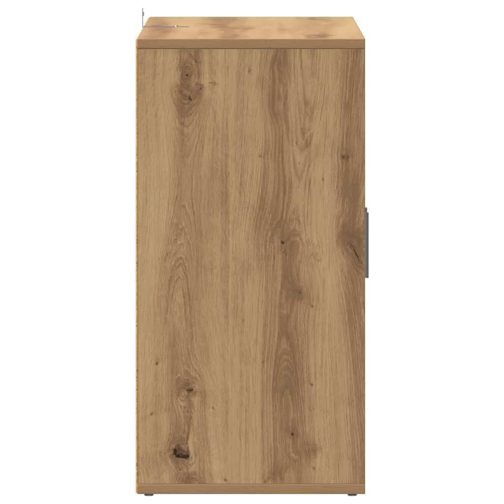 Schuhregal Artisan-Eiche 60x35x70 cm Holzwerkstoff