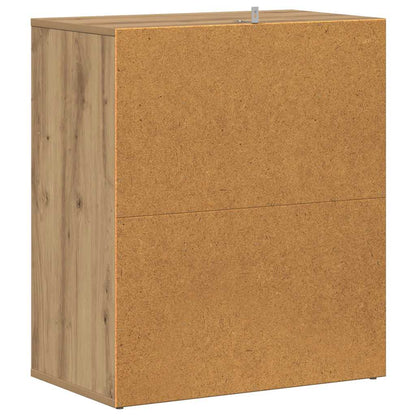 Schuhregal Artisan-Eiche 60x35x70 cm Holzwerkstoff