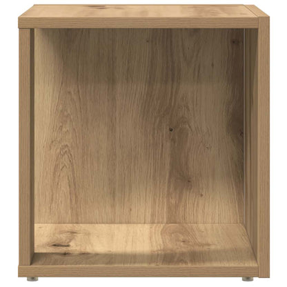 vidaXL Table d'appoint Chêne Artisan 33x33x34 cm Bois d'ingénierie
