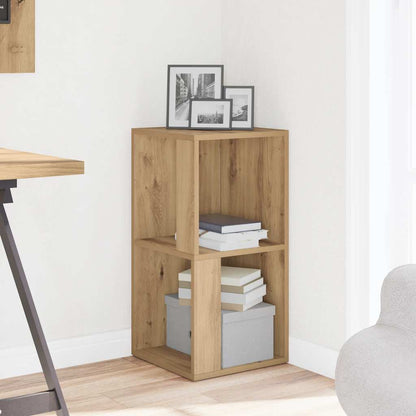vidaXL Eckregal Artisan-Eiche 33x33x67 cm Holzwerkstoff