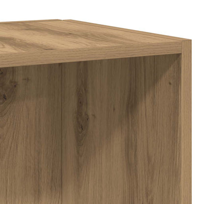 vidaXL Eckregal Artisan-Eiche 33x33x67 cm Holzwerkstoff