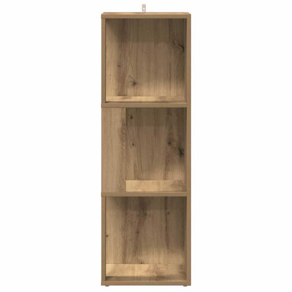 vidaXL Eckregal Artisan-Eiche 33x33x100 cm Holzwerkstoff