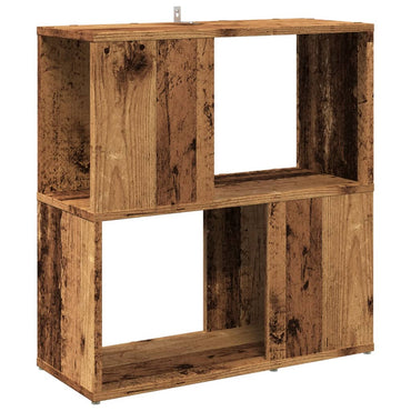 vidaXL Bibliothèque aspect bois de récupération 60x24x63 cm bois d'ingénierie
