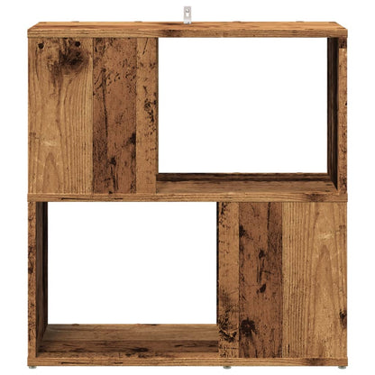 vidaXL Bibliothèque aspect bois de récupération 60x24x63 cm bois d'ingénierie