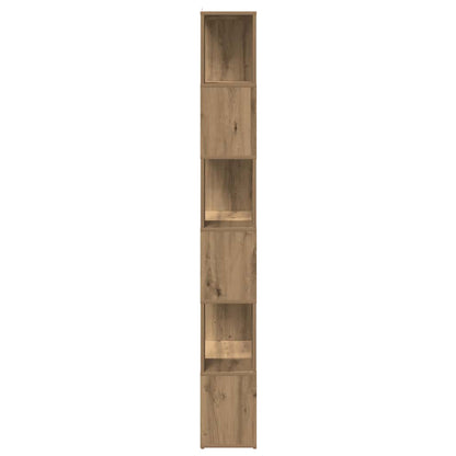 vidaXL Bücherregal/Raumteiler Artisan-Eiche 60x24x186 cm