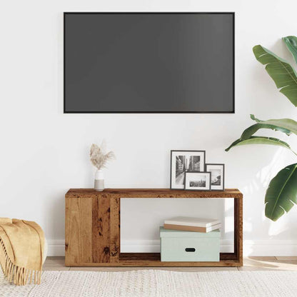 vidaXL TV-Schrank Altholz-Optik 80x24x32 cm Holzwerkstoff