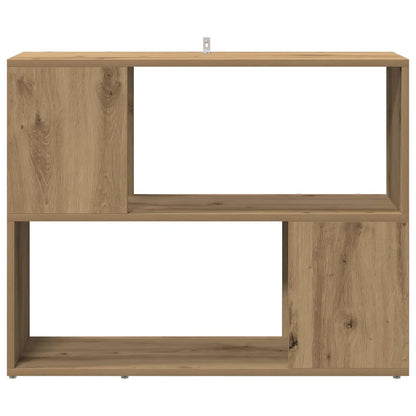 vidaXL Bibliothèque/Séparateur de pièce Chêne Artisan 80x24x63 cm