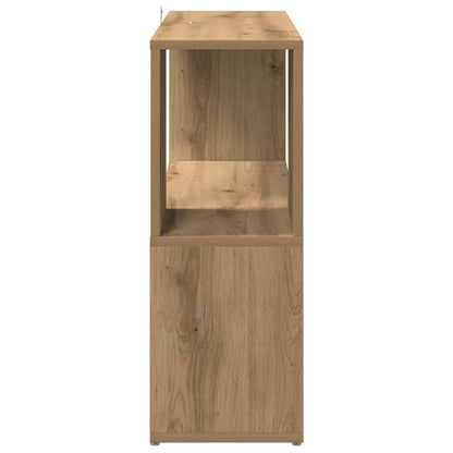 vidaXL Bibliothèque/Séparateur de pièce Chêne Artisan 80x24x63 cm