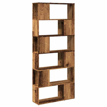 vidaXL Étagère/Séparateur de pièce aspect bois recyclé 80x24x186 cm