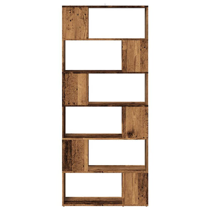 vidaXL Étagère/Séparateur de pièce aspect bois recyclé 80x24x186 cm