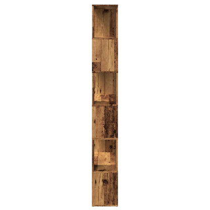 vidaXL Étagère/Séparateur de pièce aspect bois recyclé 80x24x186 cm
