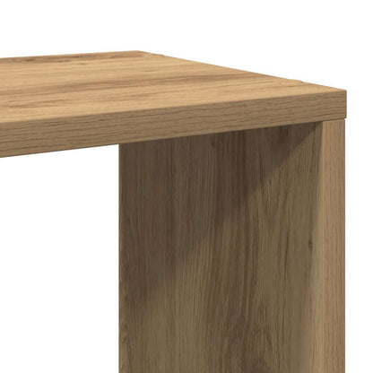 vidaXL Meuble TV chêne artisanat 100x24x32 cm bois d'ingénierie