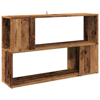 vidaXL Étagère à Livres Aspect Bois de Récupération 100x24x63 cm Bois d'Ingénierie