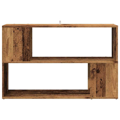 vidaXL Étagère à Livres Aspect Bois de Récupération 100x24x63 cm Bois d'Ingénierie