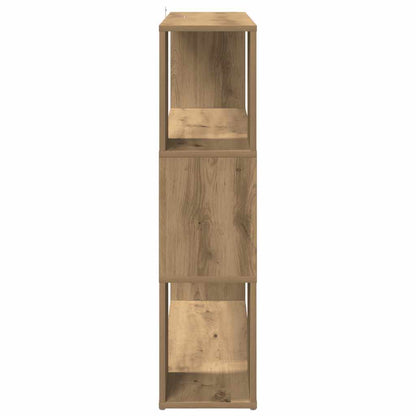 vidaXL Bücherregal/Raumteiler Artisan-Eiche 100x24x94 cm