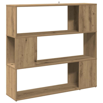 vidaXL Bücherregal/Raumteiler Artisan-Eiche 100x24x94 cm