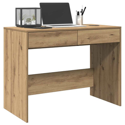 vidaXL Schreibtisch Artisan-Eiche 101x50x76,5 cm Holzwerkstoff