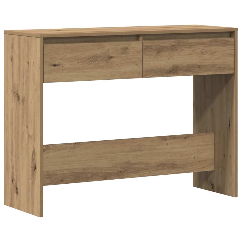 vidaXL Konsolentisch Artisan-Eiche 100x35x76,5 cm Holzwerkstoff