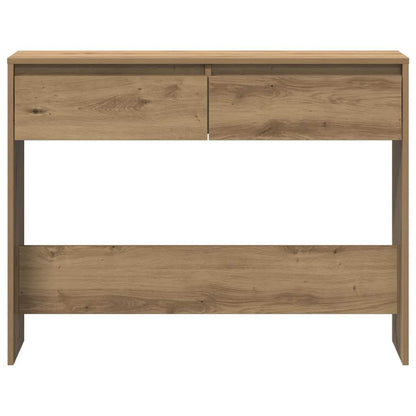 vidaXL Konsolentisch Artisan-Eiche 100x35x76,5 cm Holzwerkstoff