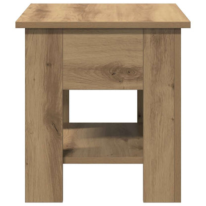 vidaXL Couchtisch Artisan-Eiche 40x40x42 cm Holzwerkstoff