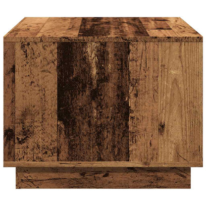 vidaXL Couchtisch Altholz-Optik 55x55x42 cm Holzwerkstoff