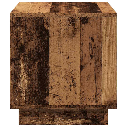 vidaXL Couchtisch Altholz-Optik 40x40x43 cm Holzwerkstoff