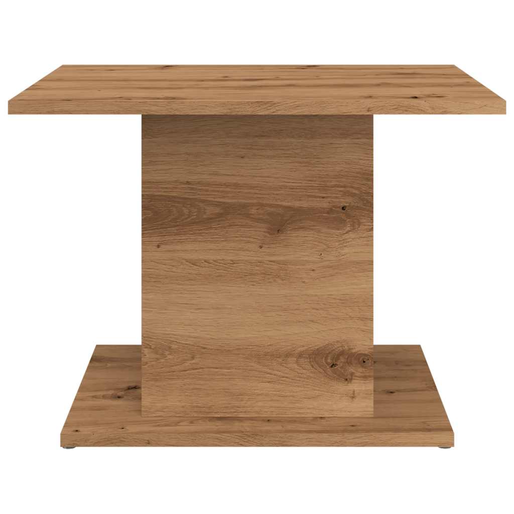 vidaXL Couchtisch Artisan-Eiche 55,5x55,5x40 cm Holzwerkstoff