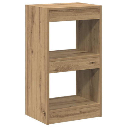 vidaXL Bücherregal/Raumteiler Artisan-Eiche 40x30x72 cm