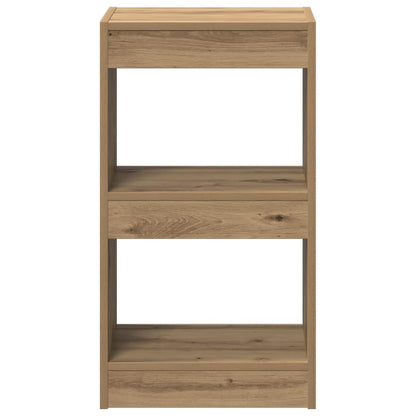 vidaXL Bücherregal/Raumteiler Artisan-Eiche 40x30x72 cm