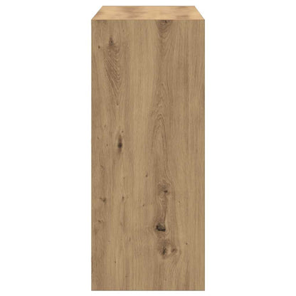 vidaXL Bibliothèque/Meuble de séparation Chêne artisan 80x30x72 cm