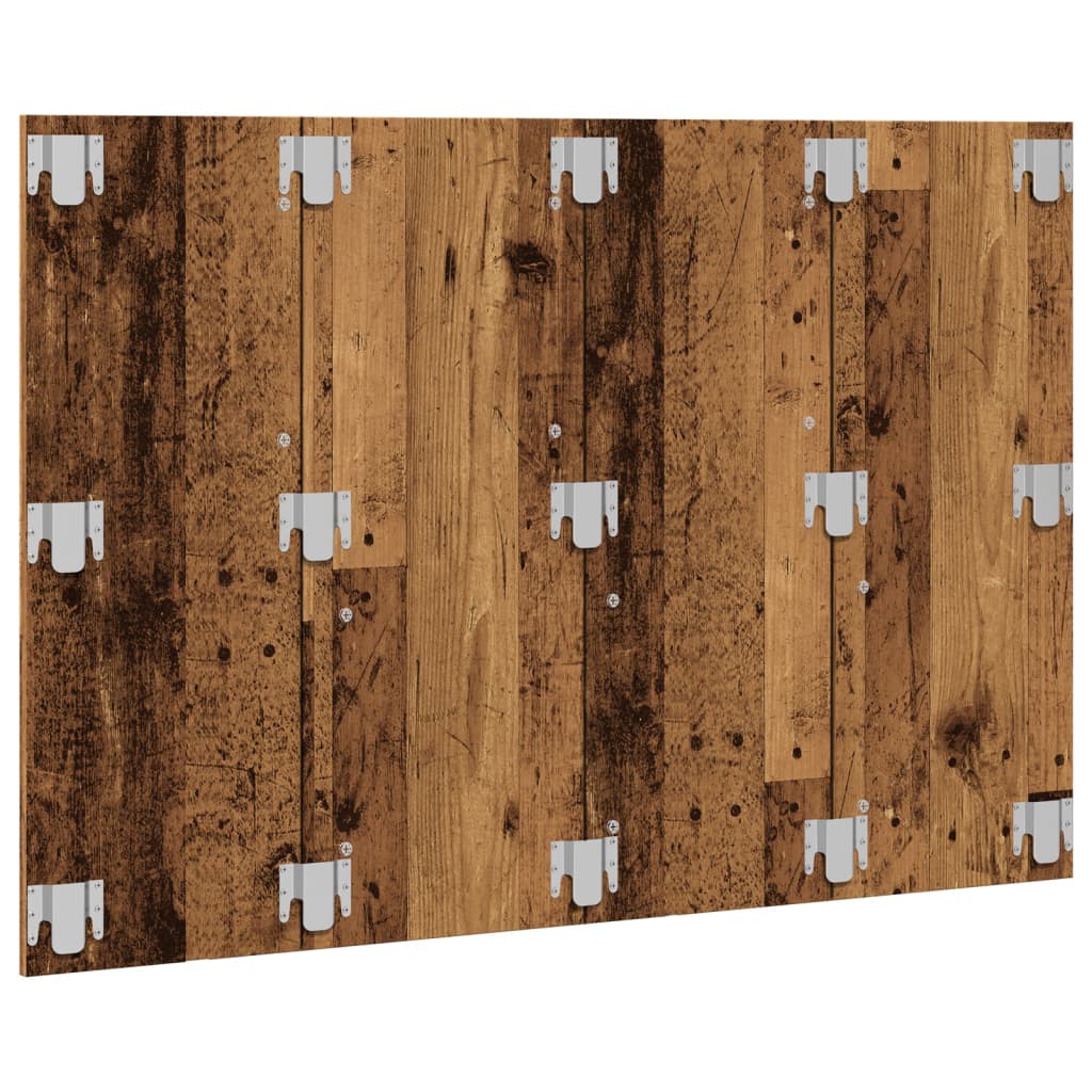 vidaXL Kopfteil Altholz-Optik 120x1,5x80 cm Holzwerkstoff