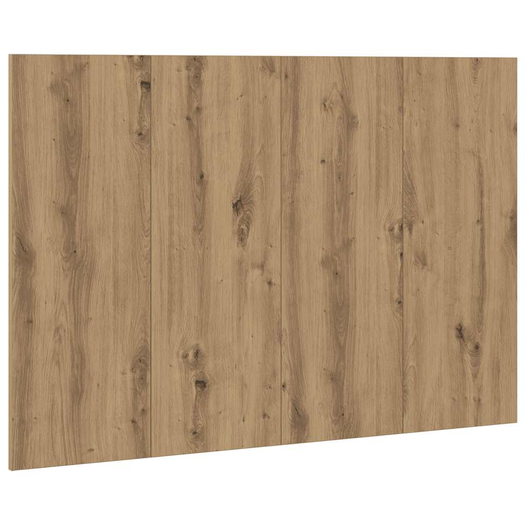 vidaXL Kopfteil Artisan-Eiche 120x1,5x80 cm Holzwerkstoff