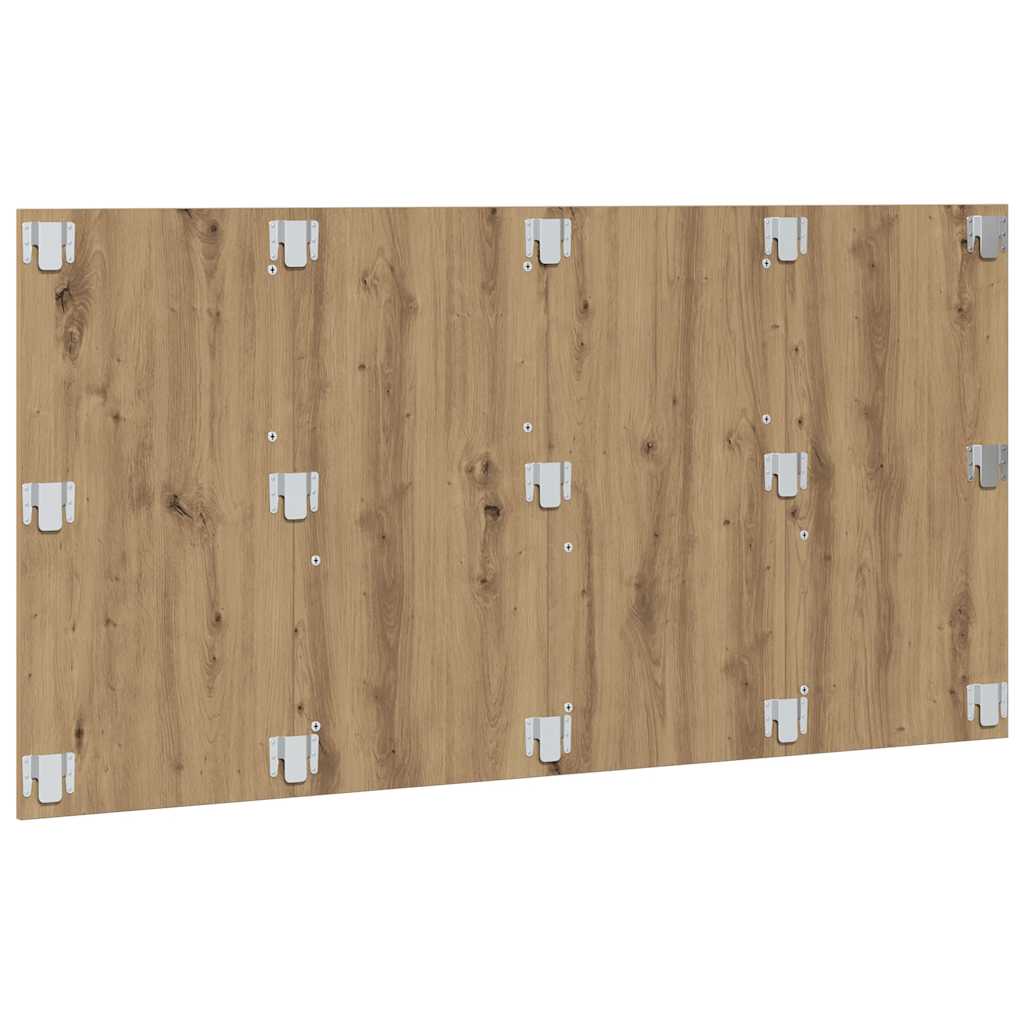 vidaXL Kopfteil Artisan-Eiche 160x1,5x80 cm Holzwerkstoff