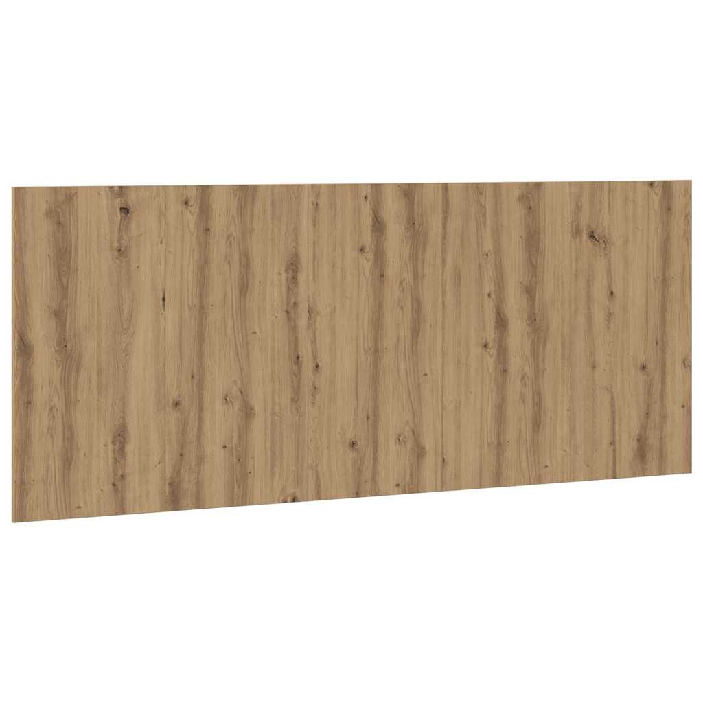 vidaXL Kopfteil Artisan-Eiche 200x1,5x80 cm Holzwerkstoff