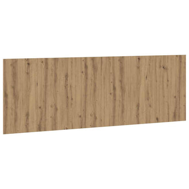 vidaXL Kopfteil Wandmontage Artisan-Eiche 240x1,5x80 cm Holzwerkstoff