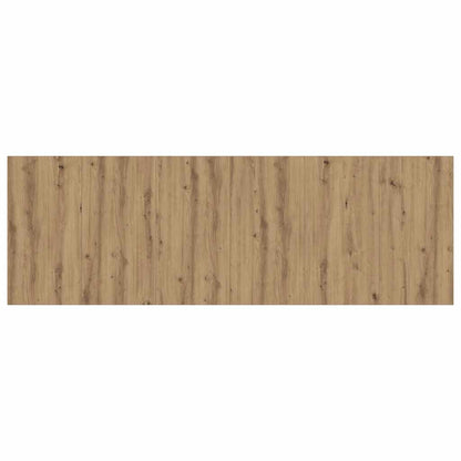 vidaXL Kopfteil Wandmontage Artisan-Eiche 240x1,5x80 cm Holzwerkstoff