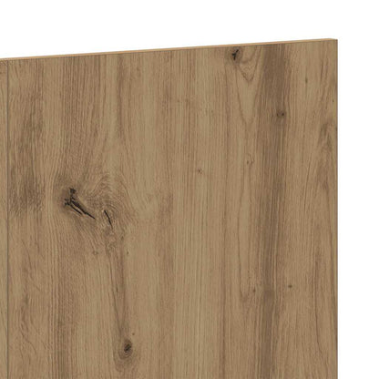 vidaXL Kopfteil Wandmontage Artisan-Eiche 240x1,5x80 cm Holzwerkstoff