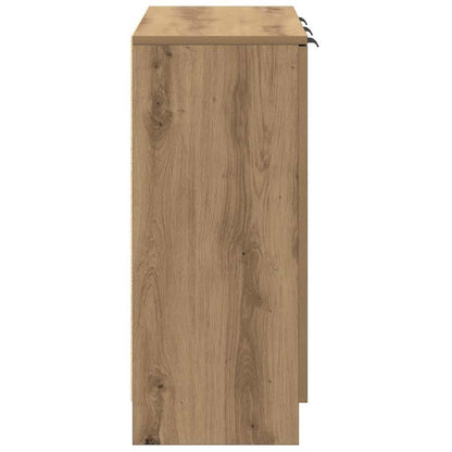 vidaXL Sideboard Artisan-Eiche 90,5x30x70 cm Holzwerkstoff