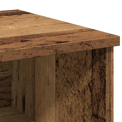vidaXL Table de chevet aspect bois recyclé 40x36x65 cm Bois d'ingénierie