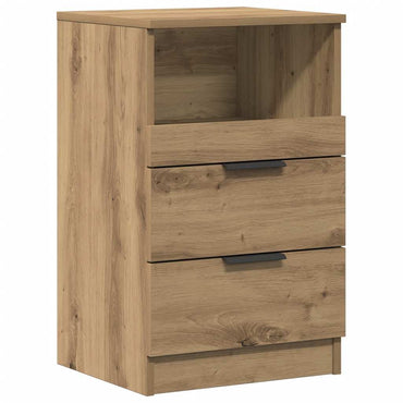vidaXL Table de chevet chêne artisan 40x36x65 cm bois d'ingénierie