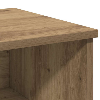 vidaXL Tables de chevet 2 pcs Chêne artisanal 40x36x65 cm Bois d'ingénierie