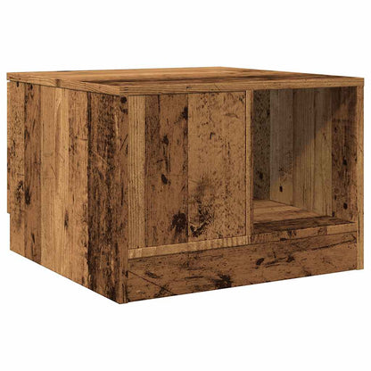 vidaXL Couchtisch Altholz-Optik 50x50x36 cm Holzwerkstoff