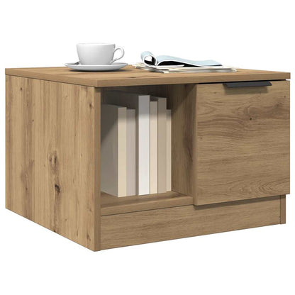 vidaXL Couchtisch Artisan-Eiche 50x50x36 cm Holzwerkstoff