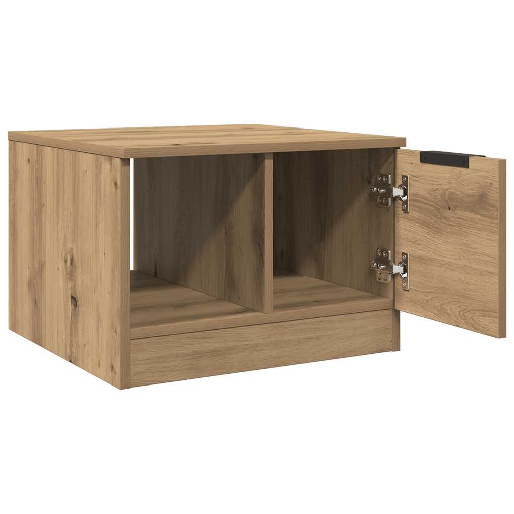 Couchtisch Artisan-Eiche 50x50x36 cm Holzwerkstoff