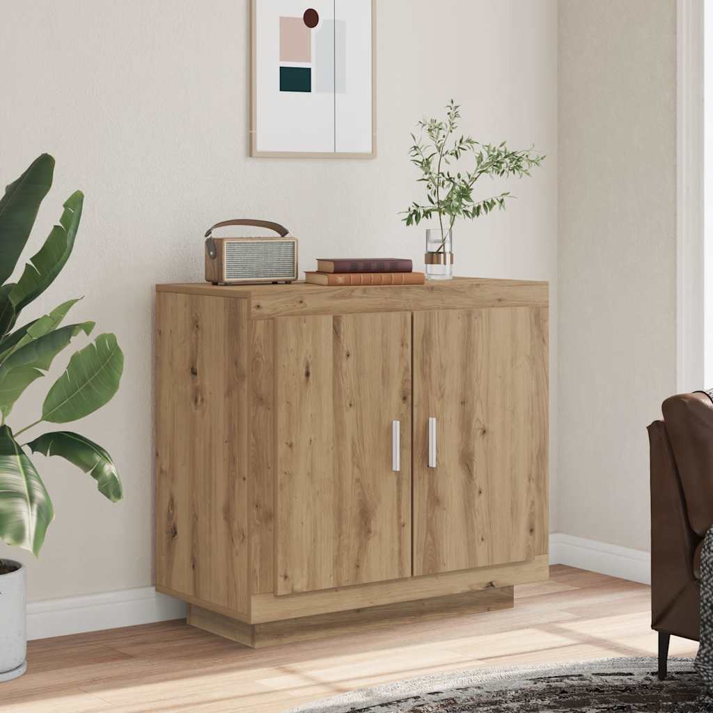 Sideboard Artisan-Eiche 80x40x75 cm Holzwerkstoff