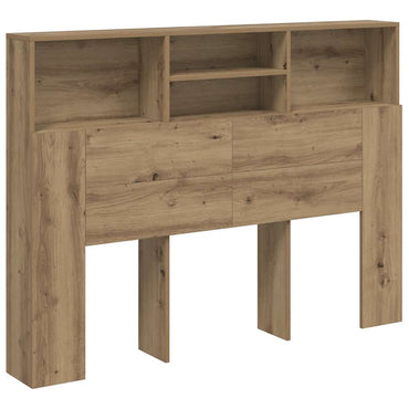 vidaXL Kopfteilschrank Artisan-Eiche 140 x 19 x 103,5 cm