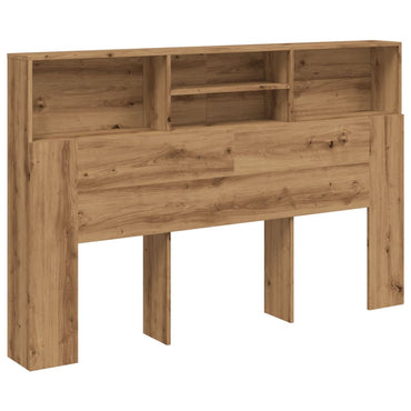 vidaXL Kopfteilschrank Artisan-Eiche 180 x 19 x 103,5 cm Holzwerkstoff