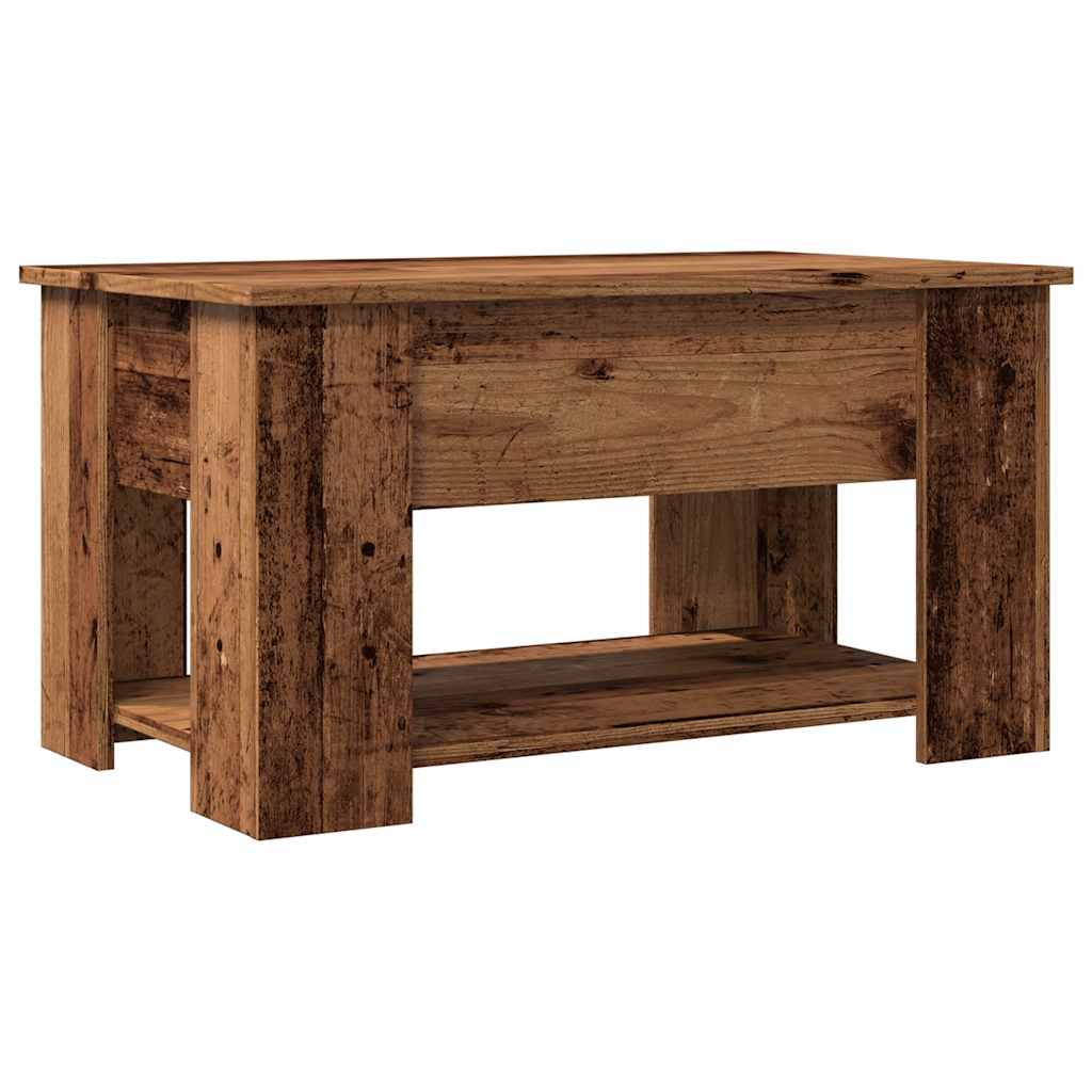 Couchtisch Altholz-Optik 79x49x41 cm Holzwerkstoff